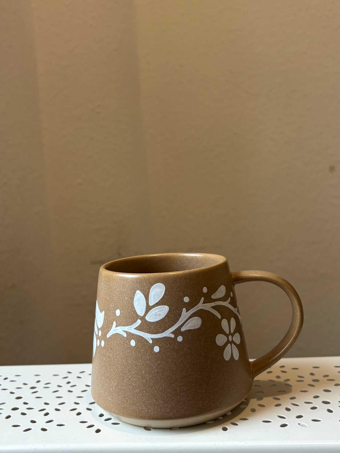 Beige Ceramic Mug