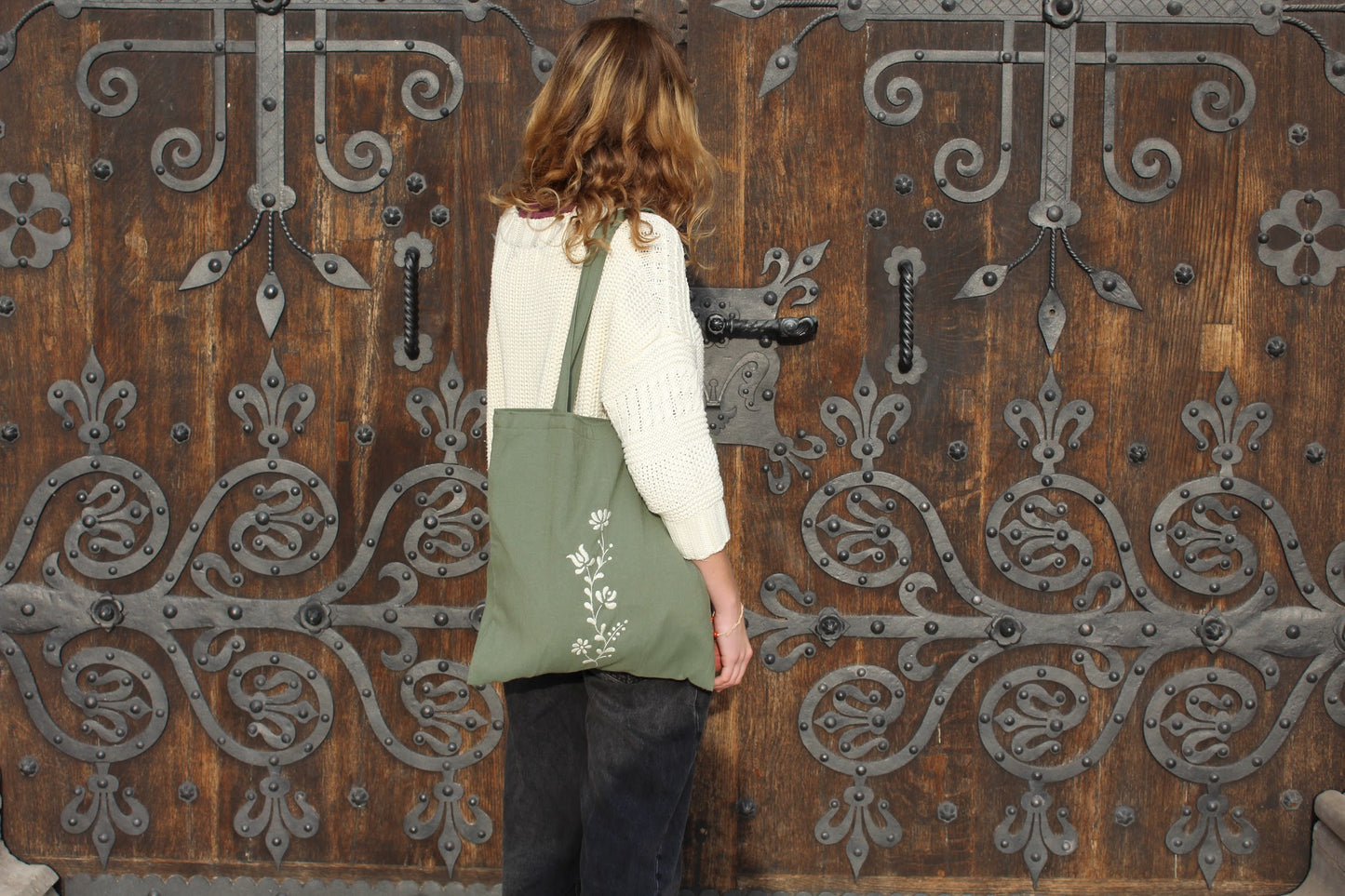 Olive Tote Bag