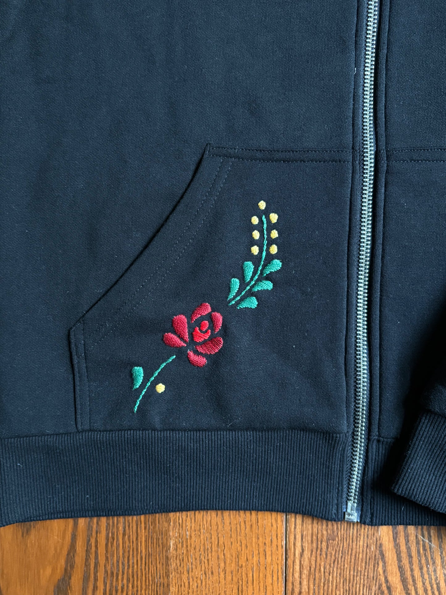 Color Zip Up