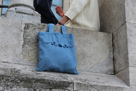 Light Blue Tote Bag