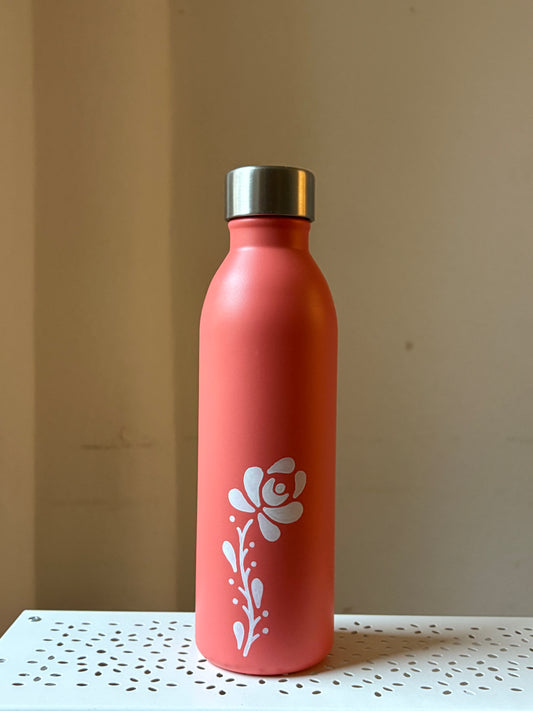 Coral Water Bottle