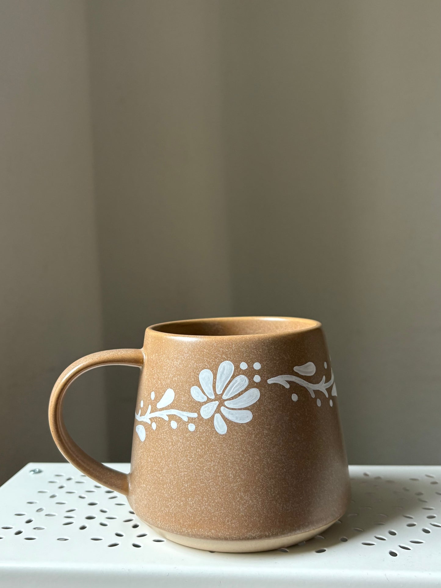 Beige Ceramic Mug