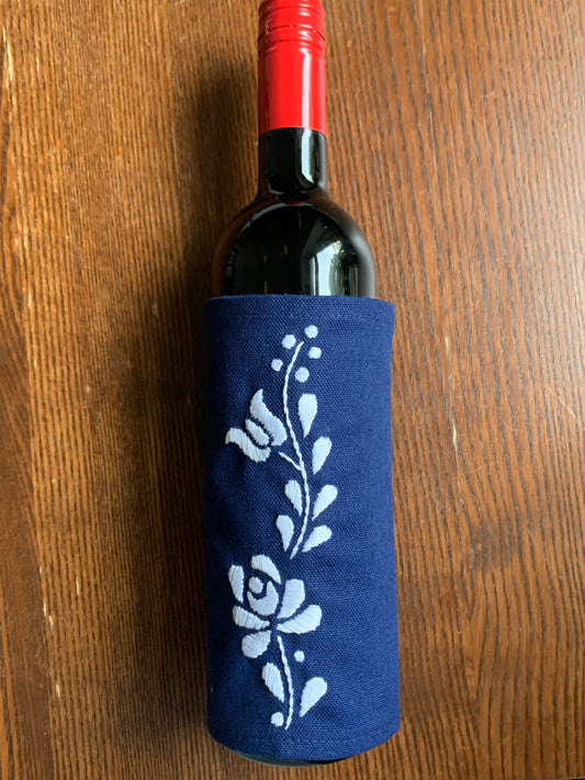 Wine bottle decoration