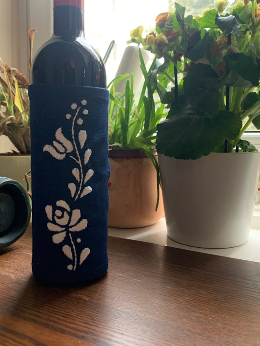 Wine bottle decoration