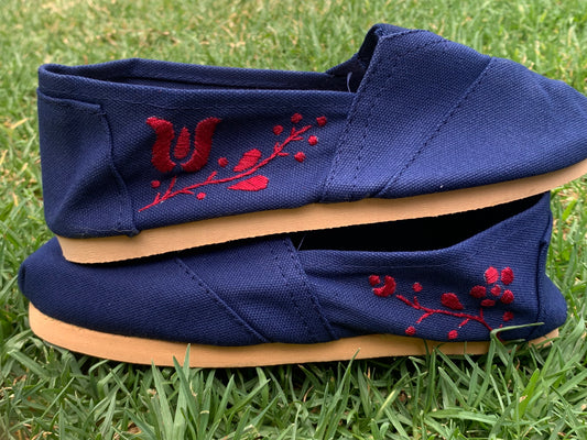 Red Blue Alpargatas