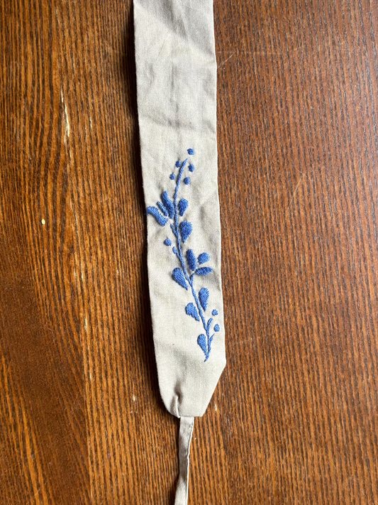 Blue & Beige Headband