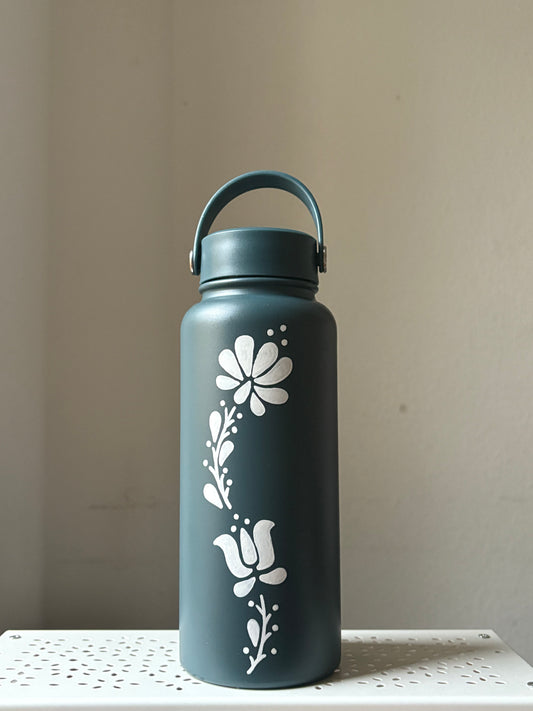 Blue Water Bottle